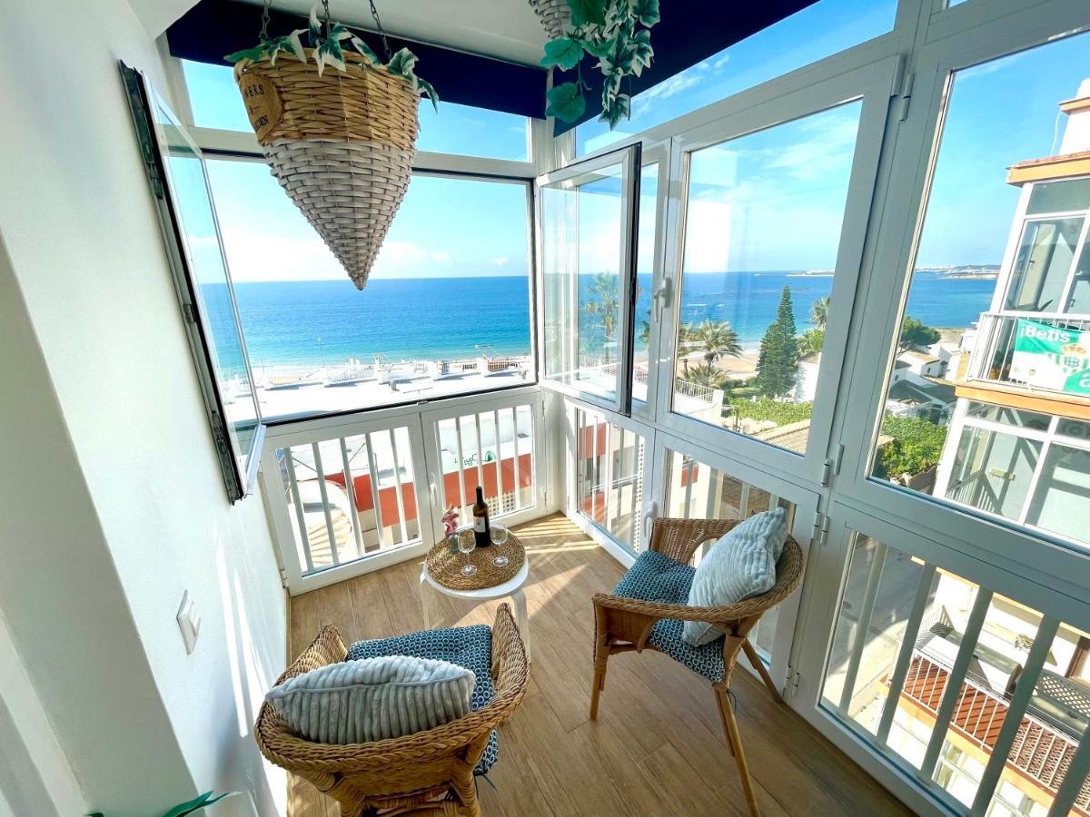 Gatu Casa Muse Junto A La Playa, Vista Al Mar, Aire Acc, Terraza, Wifi Y Chimenea " Preferente Mayores De 25 Anos Y Familias " El Puerto de Santa María Eksteriør bilde