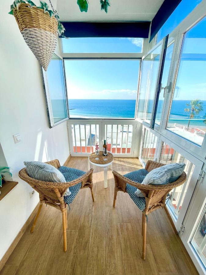 Gatu Casa Muse Junto A La Playa, Vista Al Mar, Aire Acc, Terraza, Wifi Y Chimenea " Preferente Mayores De 25 Anos Y Familias " El Puerto de Santa María Eksteriør bilde